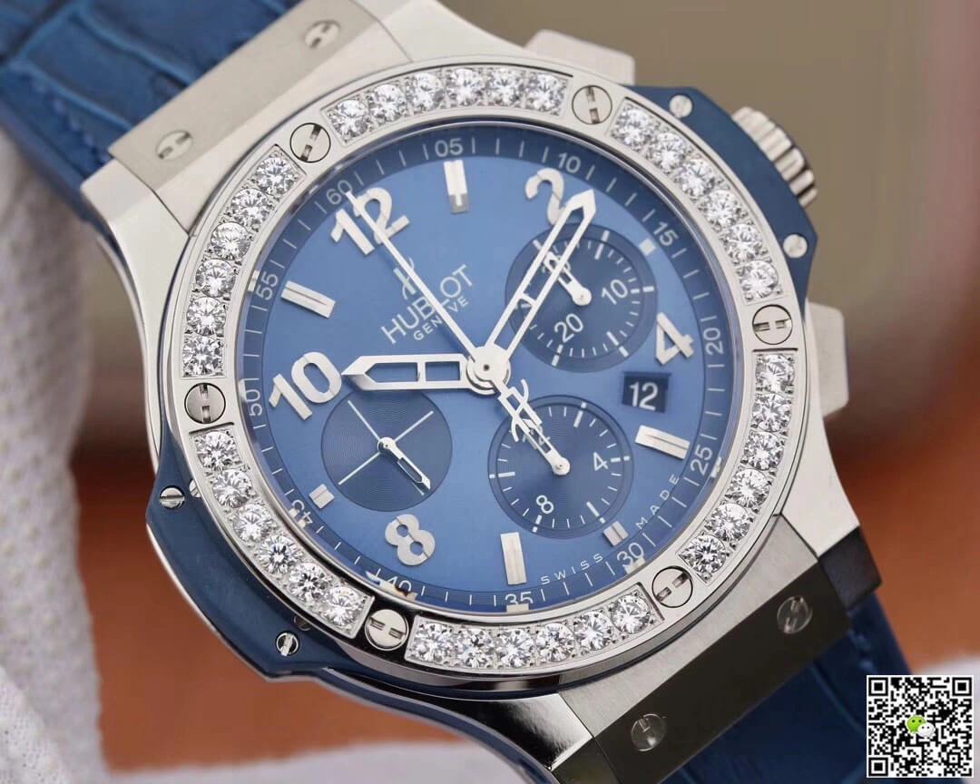 Hublot Big Bang 341.SX.7170.LR.1204 V6 Factory 1:1 Best Edition Replica Watch Blue Strap